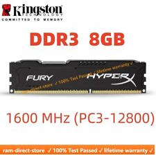 HyperX FURY DDR3 4GB 8GB 1600 MHz PC3-12800 Desktop RAM DIMM 240pins, usado comprar usado  Enviando para Brazil