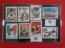 Italia francobolli calcio usato  Civitanova Marche