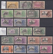 INDIA 1929 1935 con las dos posiciones del Mundial lote 20 sellos colonias británicas segunda mano  Embacar hacia Argentina
