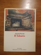 Giacomo puccini tabarro usato  Firenze