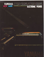 CATÁLOGO DE INSTRUMENTOS MUSICALES DE COLECCIÓN #10443 - AÑOS 1980 PIANOS ELÉCTRICOS YAMAHA CP35/25 segunda mano  Embacar hacia Argentina