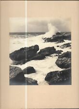 Hugo Gugg Capo di Sorrento 4 fotografie nCampania Italia mare onde risacca 1939 comprar usado  Enviando para Brazil