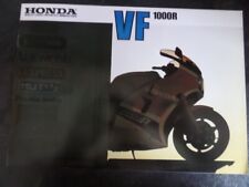 Folleto de ventas de motocicletas Honda VF1000R segunda mano  Embacar hacia Argentina
