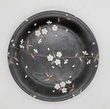 Prato de jantar Sakura japonês cerâmica aro alargado noite chuvosa flores de cerejeira 11", usado comprar usado  Enviando para Brazil