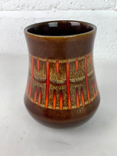 Poole pottery brown for sale  WIGSTON
