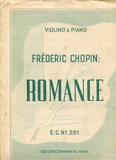 Chopin romance violine gebraucht kaufen  Moisling