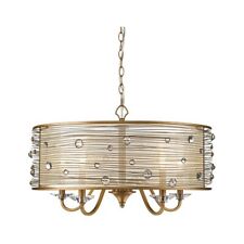 gold 5 lights chandelier for sale  Terre Haute