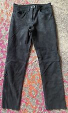 rock leather trousers for sale  PETERBOROUGH