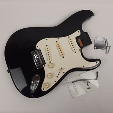 Corpo de guitarra Blak 2004 Squier Affinity Stratocaster carregado. Eletrônicos de trabalho. comprar usado  Enviando para Brazil