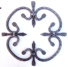 Wrought iron rosette for sale  Shipping to Ireland