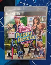 Barbie and Her Sisters Puppy Rescue 2015 Playstation 3 PS3 EN CAJA Completo Probado  segunda mano  Embacar hacia Argentina