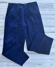 leather blue mens pants for sale  Canton