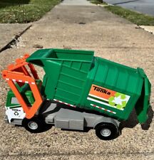 Caminhão de lixo Tonka Truck Mighty caminhão de lixo verde caminhão de reciclagem compactador 19"", usado comprar usado  Enviando para Brazil