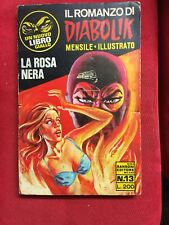 Romanzo diabolik neri usato  Genova