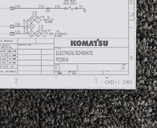 Escavadeira Komatsu PC200-8 diagrama de fiação elétrica manual, usado comprar usado  Enviando para Brazil