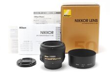 [CASI NUEVO] Lente Prime estándar Nikon AF-S Nikkor 50 mm f/1,4 G con tapas de JAPÓN segunda mano  Embacar hacia Argentina