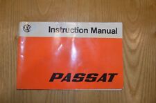 Passat instruction owners for sale  STOURBRIDGE