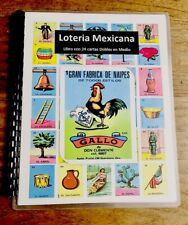 Libro de lotería mexicana tiene 24 tarjetas con dobles libro de lotería con dobles segunda mano  Embacar hacia Argentina