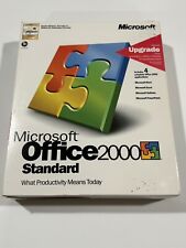 Disco de atualização padrão Microsoft Windows Office 2000 com caixa não usado com chave comprar usado  Enviando para Brazil