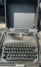 Remington Rand Typewriter Deluxe Model 5 In Original Case for sale  Shipping to South Africa