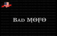 Adesivo adesivo gráfico Bad MOFO Windshield Banner jdm kdm euro usdm, usado comprar usado  Enviando para Brazil