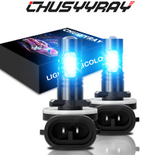 Para Dodge Dakota Durango 2001 2002 2003-Led FOG Light Bulbs 881 8000K Ice Blue comprar usado  Enviando para Brazil