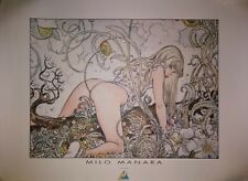 Affiche Offset Milo Manara - 80 X 60 cm - Démons & Merveilles  d'occasion  Paris I