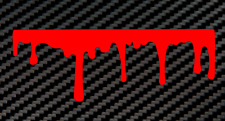 Krew Blood Gradient Naklejka Styl samochodowy Naklejka Tuning Racing JDM CIĘŻARÓWKA Klecks na sprzedaż  Wysyłka do Poland