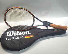 Usado, Raquete e estojo de tênis Wilson Pro Staff 6.0 tamanho médio 85 St Vincent BSO 4 5/8" aderência comprar usado  Enviando para Brazil