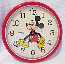 lorus quartz mickey mouse clock for sale  San Bruno