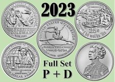 🙂 2023 P&D American Cuartos de mujer - Juego completo 2023 de 10 monedas - Unc - Como Nuevo en EE. UU. segunda mano  Embacar hacia Argentina