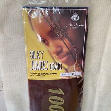 trança jumbo sedosa extensão de cabelo kanekalon cor 350 coleção beleza afro 24” comprar usado  Enviando para Brazil