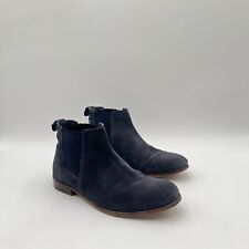 Rustic Asphalt Boots Men’s Chelsea Navy Blue Suede Size 9 US / 42 EUR for sale  Shipping to South Africa