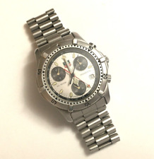 Autêntico relógio masculino TAG Heuer 2000 cronógrafo aço inoxidável 066 comprar usado  Enviando para Brazil