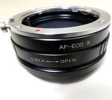 Adaptador de montaje de lente Minolta AF Sony A para cámara sin espejo fotograma completo Canon EOS R segunda mano  Embacar hacia Argentina