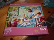 KITCHEN BAKING  1000 PIECE CORNER PIECE JIGSAW PUZZLE PRELOVED GOOD CONDITION for sale  Shipping to South Africa