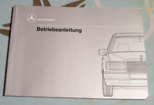 Mercedes betriebsanleitung 124 gebraucht kaufen  Schorndorf