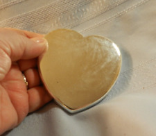 Engraveable silver heart for sale  Palmyra
