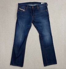 Jeans masculino DIESEL Industry ZATINY 34x33 bootcut regular lavagem escura algodão azul comprar usado  Enviando para Brazil