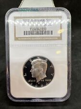 Usado, Medio dólar S Kennedy 2002 prueba plata 50C certificado NGC PF70 ultra camafeo UCAM segunda mano  Embacar hacia Argentina