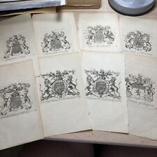 Vintage coats arms for sale  GRAVESEND