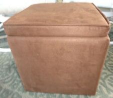 bench ottoman leather faux for sale  Sykesville