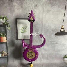 Usado, Guitarra elétrica personalizada rara Purple Prince Symbol ouro maciço H captador hardware comprar usado  Enviando para Brazil