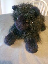 Brinquedos Douglas Cuddle extremamente raros pretos de pêlo comprido Cat Angus Cuddle Toys 2016 comprar usado  Enviando para Brazil