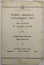 Instructions public highway for sale  BOURNEMOUTH