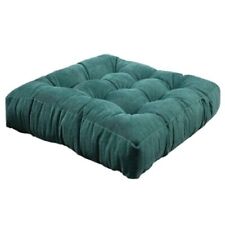 Travesseiro de chão travesseiro quadrado para sentar no chão almofada de assento tufada grossa sólida comprar usado  Enviando para Brazil