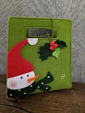Christmas felt tote for sale  WIDNES