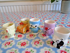 A Lot Of   Vintage Novelty Egg Cups for sale  Shipping to South Africa