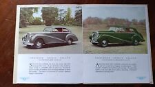 Bentley range brochure for sale  HELSTON