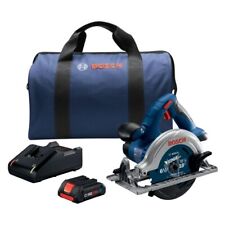 Kit de sierra circular inalámbrica Bosch 18V 6-1/2 pulgadas con batería CORE18V 4.0 Ah, usado segunda mano  Embacar hacia Argentina